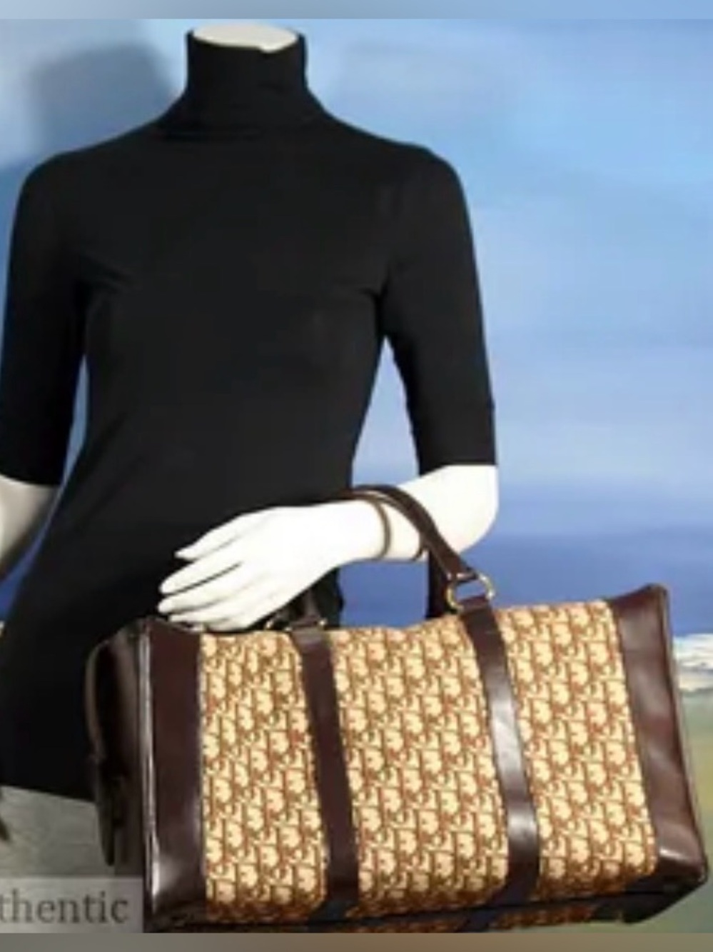 🎉CHRISTIAN DIOR 1960s RARE Early Oblique MonogramBox Bag🎉